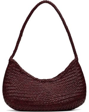Dragon Diffusion Burgundy Nova Luna Shoulder Bag - Purple