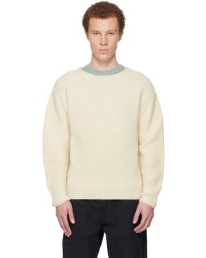 Visvim Off- Knit Sweater - Natural
