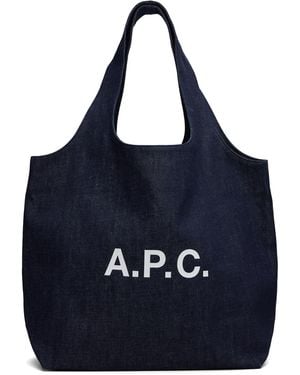 A.P.C. Ninon Tote - Blue