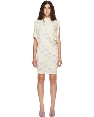Belle Anna Ornament Minidress - White