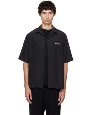Amiri Cpr Camp Shirt - Black