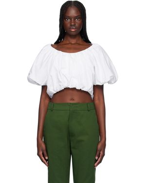 Renaissance Renaissance Amelia Cotton Top - Green