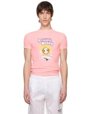 Vetements 'Princess Kenny' Fitted T-Shirt - Pink