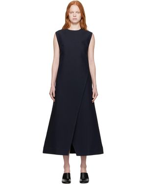 Studio Nicholson Corus Midi Dress - Blue