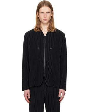 Homme Plissé Issey Miyake Quarry Jacket - Black