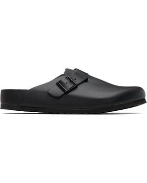 Birkenstock Regular Boston Slip-On Loafers - Black