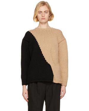Partow Pull Mia Noir Et En Cachemire