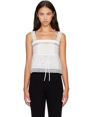 Ganni Cotton Top - Black