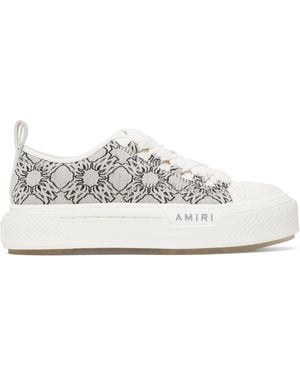 Amiri Ma Quad Jacquard Court Low Trainers - Black