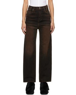 Eckhaus Latta Baggy Jeans - Black