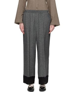 Undercover Up2E1507 Trousers - Black