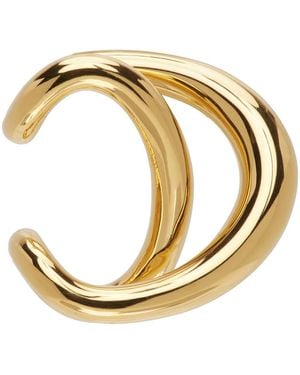 C.Chesnais Initial Single Ear Cuff - Metallic
