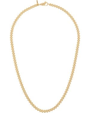 Emanuele Bicocchi Plated Knot Chain Necklace - Metallic