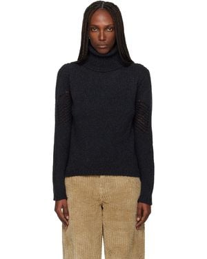 Our Legacy Cage Rollneck Turtleneck - Black