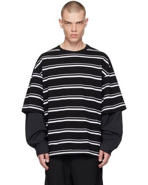 Juun.J Laye Long Sleeve T-shirt - Black