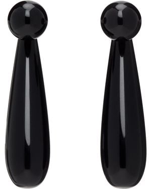 Sophie Buhai Small Angelika Earrings - Black