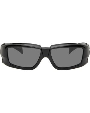 Rick Owens ブラック Hollywood Rick サングラス