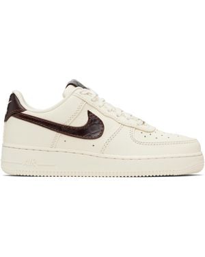 Nike Off- Air Force 1 '07 Sneakers - Black