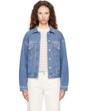 Rag & Bone Rb Miramar Mallow Trucker Jacket - Blue
