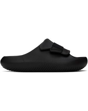 Crocs™ Mellow Luxe Recovery Sliders - Black