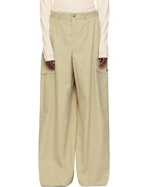 La Collection Stein Trousers - Natural