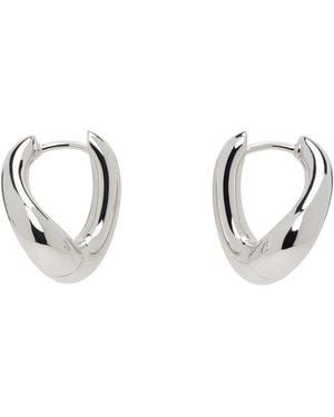 Tom Wood Twist Hoops Small Earrings - Metallic