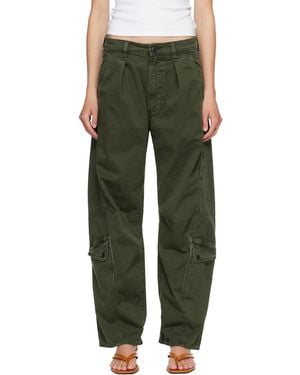 Citizens of Humanity Khaki Flight Trousers - Green