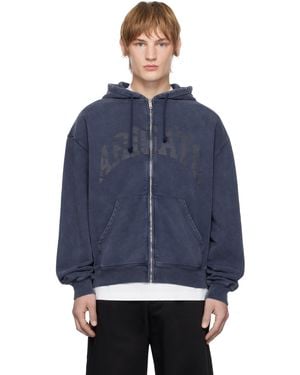 Axel Arigato Link Zip-Up Hoodie - Blue