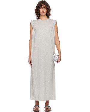 Dries Van Noten Loose T-Shirt Maxi Dress - Black