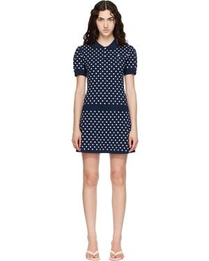Sandy Liang Tumi Jumper Minidress - Blue