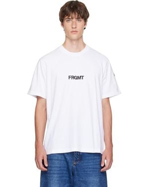 Moncler Genius Moncler X Fragment Dog Print T-Shirt - White