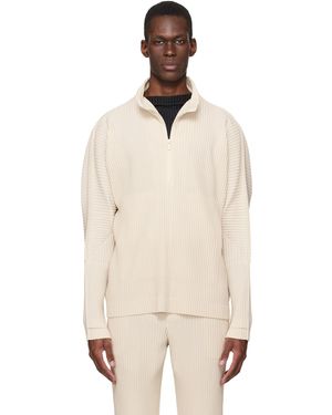 Homme Plissé Issey Miyake Monthly Colours March Jumper - Natural