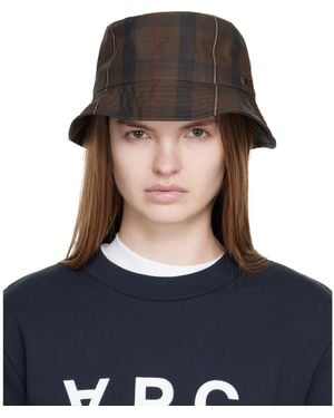 A.P.C. Mark Bucket Hat - Blue