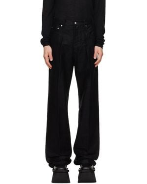 Rick Owens Tower Geth Jeans - Black