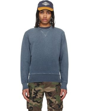 RRL French Terry Sweatshirt - Blue