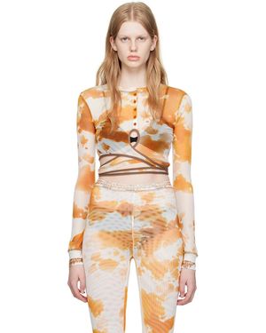 OTTOLINGER Ssense Exclusive Orange Long Sleeve T-shirt