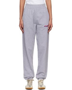 Off-White c/o Virgil Abloh Shadow Cuff Lounge Trousers - Purple