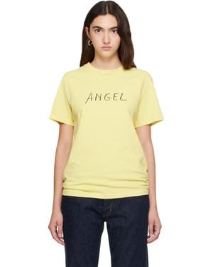 Hanover Ssense Exclusive 'angel' T-shirt - Yellow