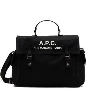 A.P.C. Recuperation Satchel - Black