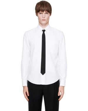 Givenchy Classic Fit Button Down Shirt - White
