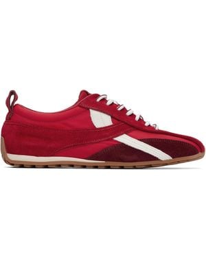Alohas Tb.304 Nylon Leather Sneakers - Red