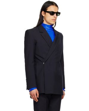 【関税込み】doublet ネイビー Neck Pillow フーディ doublet 新作NECK PELLOW HOODIE style | 5015 | mark