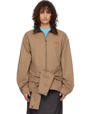 Charles Jeffrey Tan Hug Jacket - Natural