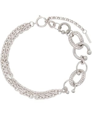 Justine Clenquet Dolly Crystal Choker - Metallic