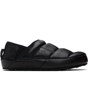 The North Face Leather Thermoball Traction Mule Loafers - Black