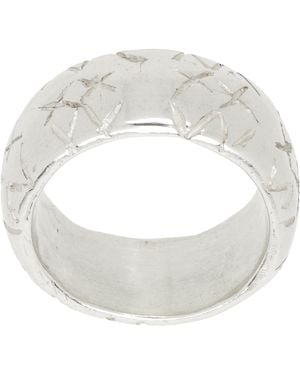 Pearls Before Swine Degen Ring - White