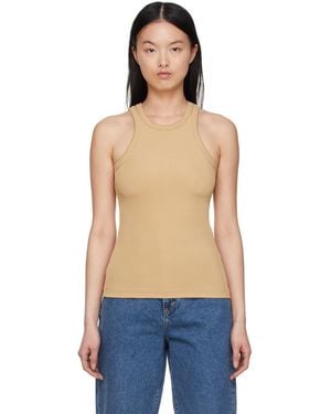 Goldsign Tan 'the Laurel' Tank Top - Blue