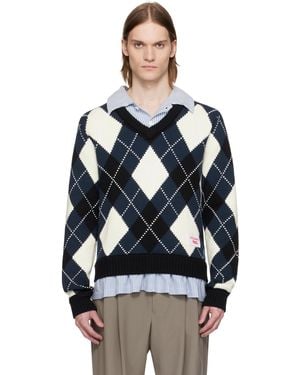 Charles Jeffrey Pull Smart Bleu