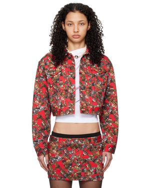 Vivienne Westwood レッド Marlene デニムジャケット