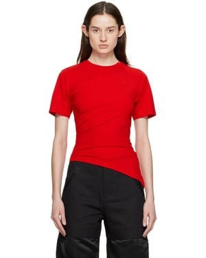 Spencer Badu Fitted T-Shirt - Red